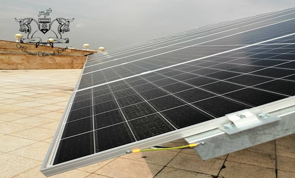 اجرای چنل خورشیدی 10 کیلو وات